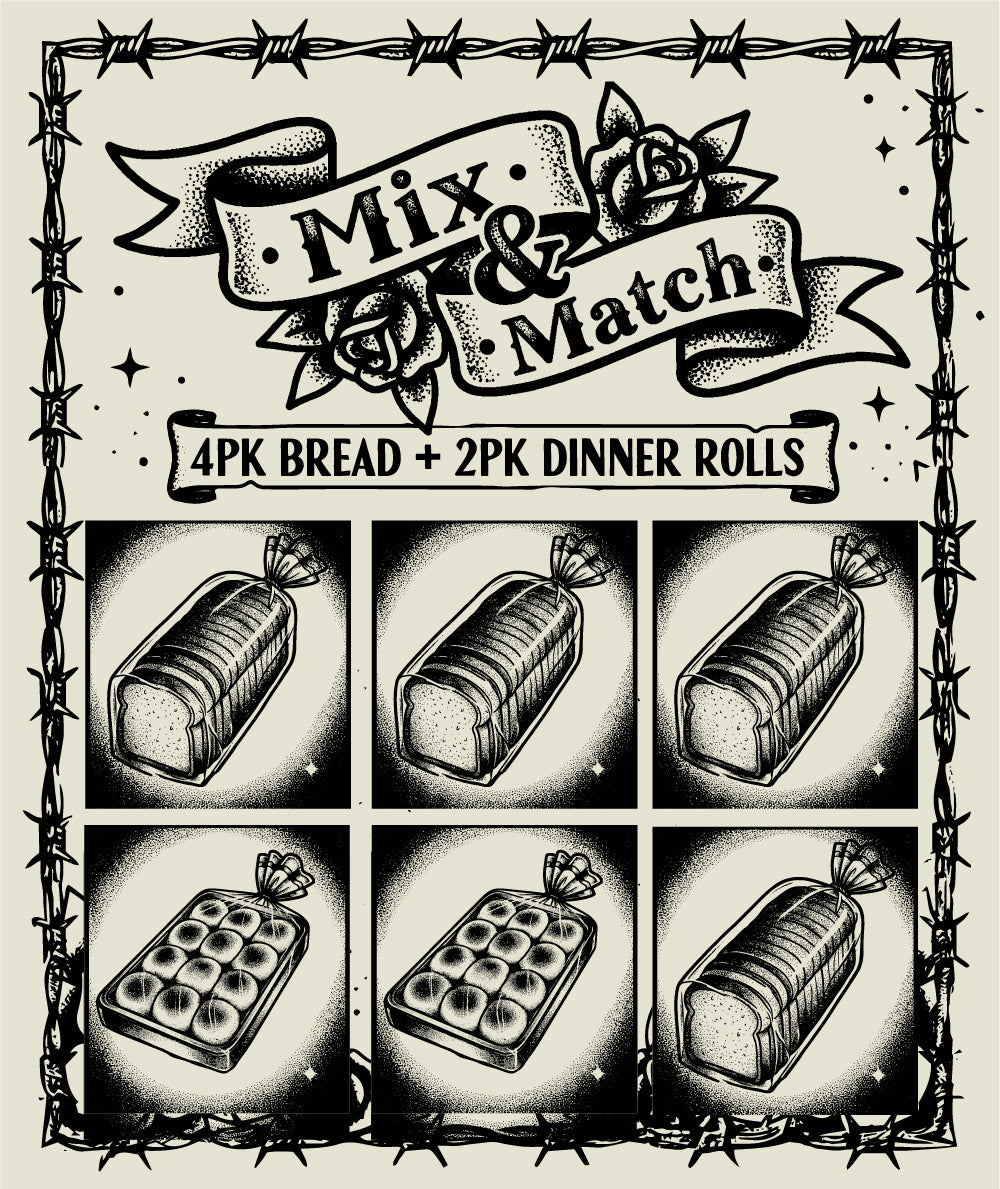 Keto Bread (4pk) plus Keto Dinner Rolls (2pk)