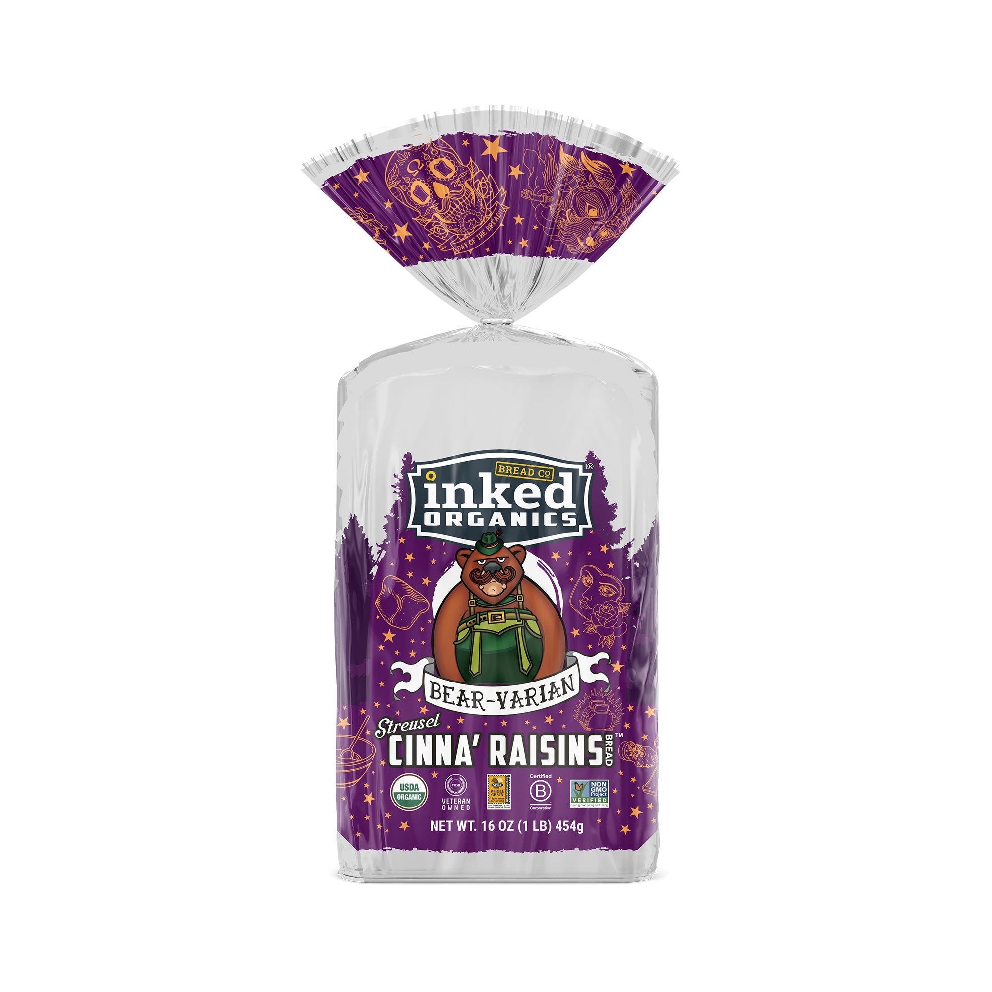 (Organic) Streusel Cinna' Raisins Bread