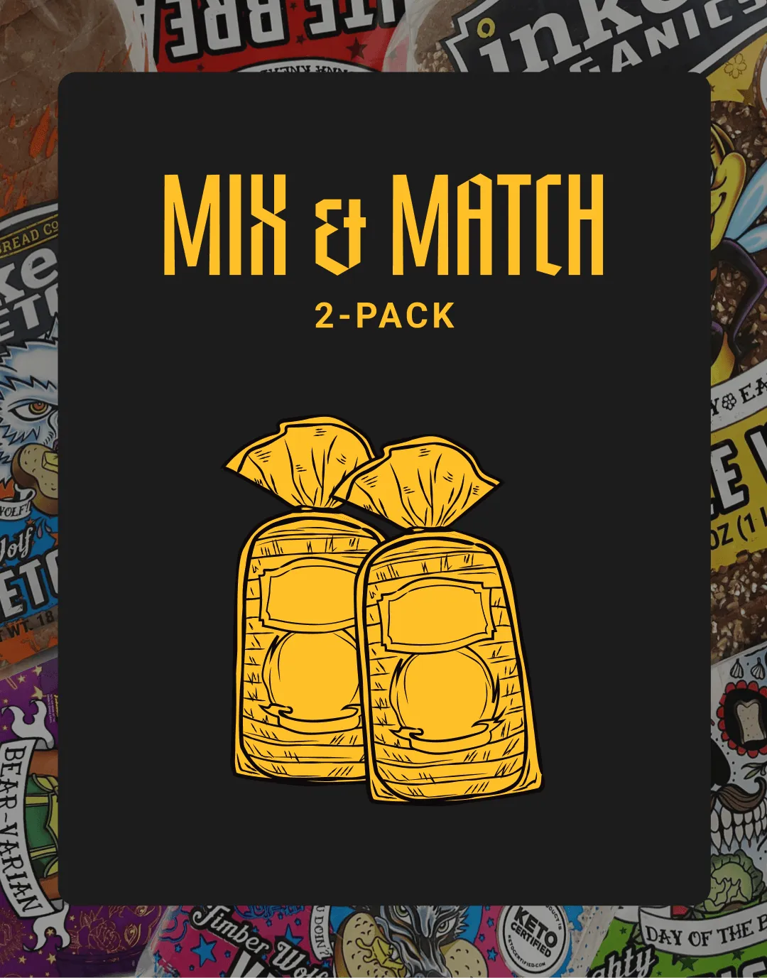 (Keto) Timber Wolf Keto Seeds Bread – Inked Bread