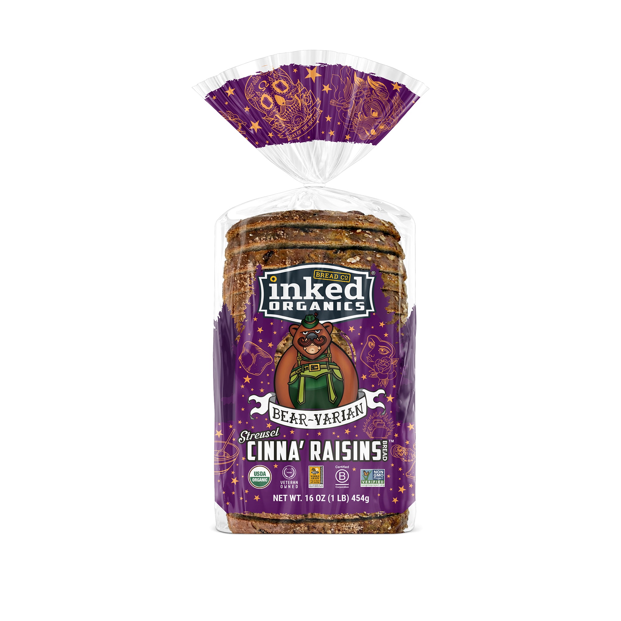 (Organic) Streusel Cinna' Raisins Bread